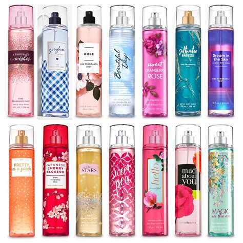 best selling bath and body works scents|best bbw mist.